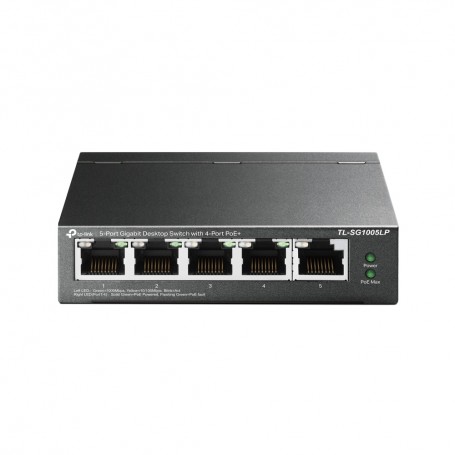 TP-LINK TL-SG1005LP switch di rete Non gestito Gigabit Ethernet (10/100/1000) Supporto Power over Ethernet (PoE) N (TL-SG1005LP)