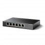TP-LINK TL-SF1006P switch di rete Fast Ethernet (10/100) Supporto Power over Ethernet (PoE) Nero (TL-SF1006P)