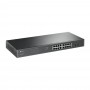 TP-LINK TL-SG1218MPE Gestito Gigabit Ethernet (10/100/1000) Supporto Power over Ethernet (PoE) Nero (TL-SG1218MPE)