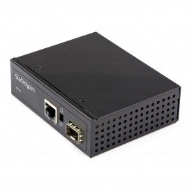 StarTech.com Media converter fibra a Ethernet 60W - Convertitore gigabit fibra ottica rame per uso industriale - P (IMC1GSFP60W)