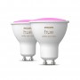 Philips Hue White and Color ambiance GU10 - confezione da 2 (929001953112)