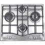 Hotpoint PCN 642 T/IX/HAR piano cottura Acciaio inossidabile Da incasso 60 cm Gas 4 Fornello(i) (PCN642T/IX/HAR)