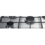 Indesit THP 752 IX/I piano cottura Acciaio inossidabile Da incasso 73 cm Gas 5 Fornello(i) (THP752IX/I)