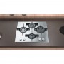 Hotpoint FTGHL 641 D/IX/HA piano cottura Acciaio inossidabile Da incasso 60 cm Gas 4 Fornello(i) (FTGHL641D/IX/HA)