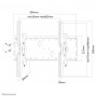 Neomounts by Newstar Supporto a parete per TV (PLASMA-W200BLACK)