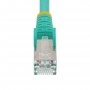 StarTech.com Cavo Ethernet CAT 6a - 7m - Acqua - Cavo di rete LAN Low Smoke Zero Halogen (LSZH) - 10GbE 500MHz 100W PoE++ - Filo