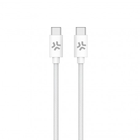 USB-C TO USB-C 1.5M WH COTTON