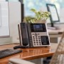 POLY Telefono IP Edge E400 abilitato per PoE