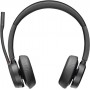 POLY Cuffie Voyager 4320 UC stereo USB-A + adattatore USB-A BT700 + supporto per ricarica