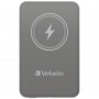 Verbatim Charge 'n' Go Polimeri di litio (LiPo) 5000 mAh Carica wireless Grigio