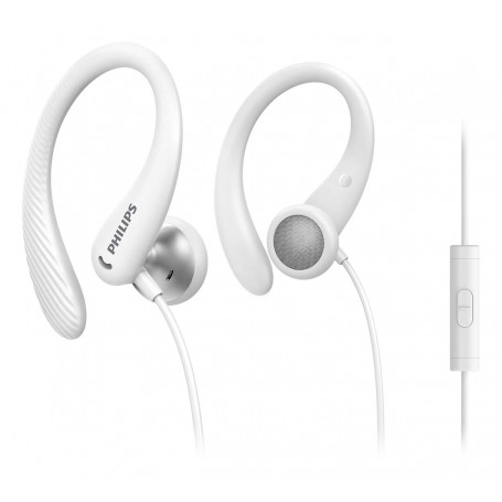 Philips TAA1105WT/00 cuffia e auricolare Cablato A clip, In-ear Sport Bianco (TAA1105WT/00)
