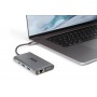 Hamlet HDKC-PD400H replicatore di porte e docking station per notebook Cablato USB 3.2 Gen 1 (3.1 Gen 1) Type-C Gr (HDKC-PD400H)