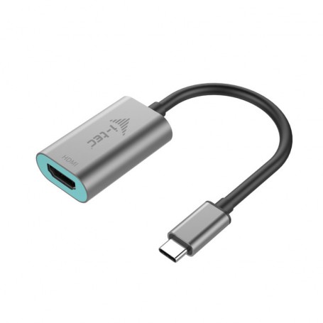 i-tec Metal C31METALHDMI60HZ cavo e adattatore video 0,15 m USB tipo-C Grigio, Turchese (C31METALHDMI60HZ)