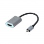 i-tec Metal C31METALHDMI60HZ cavo e adattatore video 0,15 m USB tipo-C Grigio, Turchese (C31METALHDMI60HZ)