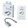 i-tec Metal C31METALHDMI60HZ cavo e adattatore video 0,15 m USB tipo-C Grigio, Turchese (C31METALHDMI60HZ)