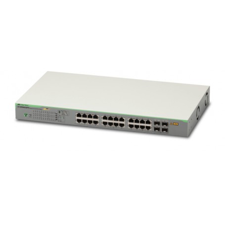 Allied Telesis GS950/28PS Gestito Gigabit Ethernet (10/100/1000) Supporto Power over Ethernet (PoE) Grigio (AT-GS950/28PS)