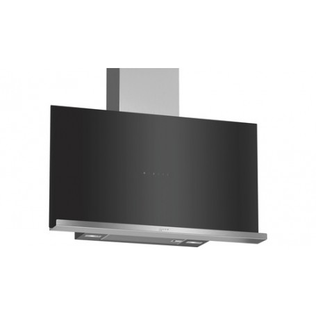 Neff D95FRM1S0 Cappa aspirante a parete Nero, Acciaio inossidabile 730 m³/h A (DFRM951S)
