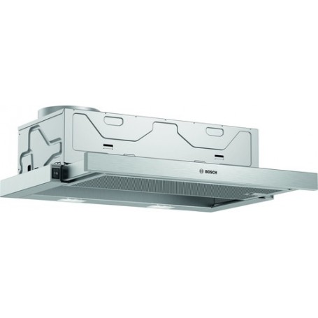 Bosch Serie 2 DFM064W54 cappa aspirante Semintegrato (semincassato) Metallico, Argento 388 m³/h B (DFM064W54)