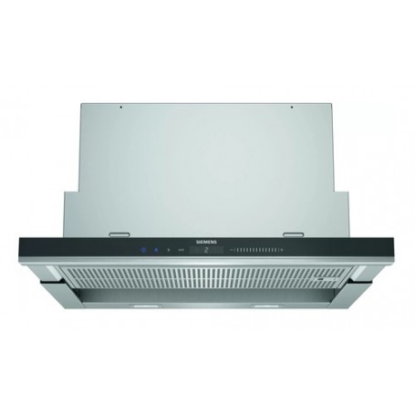 Siemens iQ700 LI69SA684 cappa aspirante Semintegrato (semincassato) Nero, Acciaio inossidabile 935 m³/h A (LI69SA684)