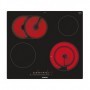 Siemens ET601FNP1E piano cottura Nero, Acciaio inossidabile Da incasso Ceramica 4 Fornello(i) (ET601FNP1E)