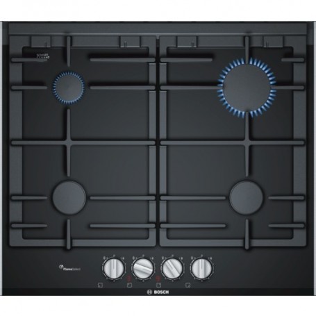 Bosch Serie 8 PRP6A6D70D piano cottura Nero Da incasso Gas 4 Fornello(i) (PRP6A6D70D)