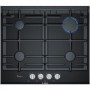 Bosch Serie 8 PRP6A6D70D piano cottura Nero Da incasso Gas 4 Fornello(i) (PRP6A6D70D)