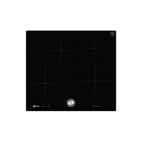 Neff T46PT60X0 piano cottura Nero, Acciaio inossidabile Da incasso Piano cottura a induzione 4 Fornello(i) (T46PT60X0)