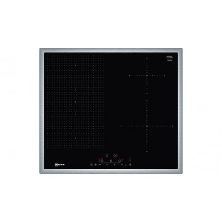 Neff T56BD50N0 piano cottura Nero, Acciaio inossidabile Da incasso Piano cottura a induzione 4 Fornello(i) (T56BD50N0)