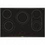 Bosch Serie 8 PKM875DP1D piano cottura Nero, Acciaio inossidabile Da incasso Ceramica 5 Fornello(i) (PKM875DP1D)