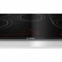Bosch Serie 8 PKM875DP1D piano cottura Nero, Acciaio inossidabile Da incasso Ceramica 5 Fornello(i) (PKM875DP1D)