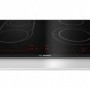 Bosch Serie 8 PKM675DP1D piano cottura Nero, Acciaio inossidabile Da incasso Ceramica 4 Fornello(i) (PKM675DP1D)