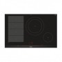 Siemens EX875LEC1E piano cottura Nero, Acciaio inossidabile Da incasso Ceramica 4 Fornello(i) (EX875LEC1E)