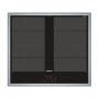 Siemens EY645CXB1E piano cottura Nero, Acciaio inossidabile Da incasso Piano cottura a induzione 4 Fornello(i) (EY645CXB1E)
