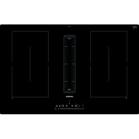 Siemens iQ500 ED811FQ15E piano cottura Nero Da incasso 80 cm Piano cottura a induzione 6 Fornello(i) (ED811FQ15E)