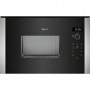 Neff HLAWD23N0 forno a microonde Da incasso Solo microonde 20 L 800 W Nero, Acciaio inossidabile (HLAWD23N0)