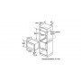 Bosch Serie 8 BFL634GW1 forno a microonde Da incasso Solo microonde 21 L 900 W Bianco (BFL634GW1)