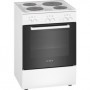 Bosch Serie 2 HQA050020 cucina Piano cottura Piastra sigillata Bianco A (HQA050020)