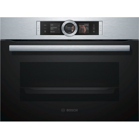 Bosch Serie 8 CSG636BS3 forno 47 L A+ Nero, Acciaio inossidabile (CSG636BS3)