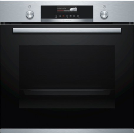 Bosch Serie 6 HBG579BS0 forno 71 L A Nero, Acciaio inossidabile (HBG579BS0)