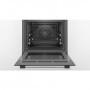 Bosch Serie 6 HRG5184S1 forno 71 L A Nero, Acciaio inossidabile (HRG5184S1)