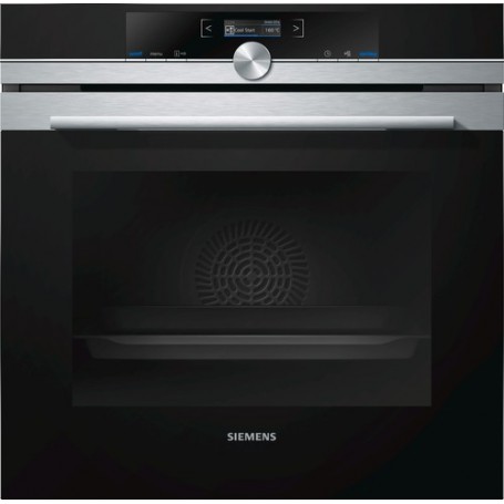 Siemens iQ700 HB674GBS1 forno 71 L A+ Nero, Acciaio inossidabile (HB674GBS1)