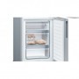 Bosch Serie 4 KGV33VLEA frigorifero con congelatore Libera installazione 289 L E Acciaio inossidabile (KGV33VLEA)