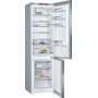 Bosch Serie 6 KGE39AICA frigorifero con congelatore Libera installazione 343 L C Acciaio inossidabile (KGE39AICA)