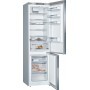 Bosch Serie 6 KGE39ALCA frigorifero con congelatore Libera installazione 343 L C Acciaio inossidabile (KGE39ALCA)
