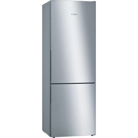 Bosch Serie 6 KGE49AICA frigorifero con congelatore Libera installazione 419 L C Acciaio inossidabile (KGE49AICA)