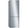 Bosch Serie 6 KGE49AICA frigorifero con congelatore Libera installazione 419 L C Acciaio inossidabile (KGE49AICA)