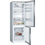 Bosch Serie 6 KGE49AICA frigorifero con congelatore Libera installazione 419 L C Acciaio inossidabile (KGE49AICA)