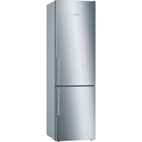 Bosch Serie 6 KGE398IBP frigorifero con congelatore Libera installazione 343 L B Acciaio inossidabile (KGE398IBP)