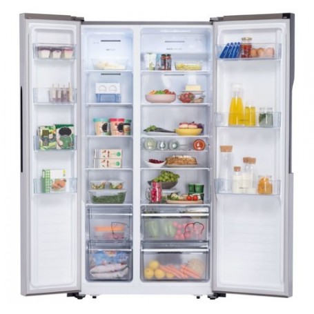 Gorenje NRS918EMX frigorifero side-by-side Libera installazione 508 L E Acciaio inossidabile (20004025)