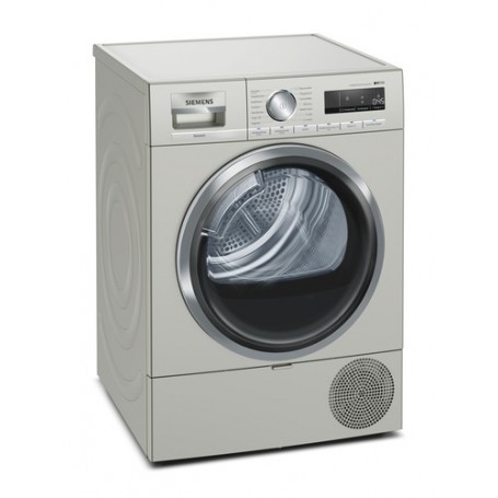 Siemens iQ700 WT47XMS1 asciugatrice Libera installazione Caricamento frontale 8 kg A+++ Argento, Acciaio inossidabile (WT47XMS1)